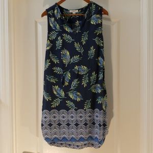 Beach Lunch Lounge navy blue summer dress M